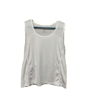 C9 Champion Crew Neck White Tank Top Women's Size Large